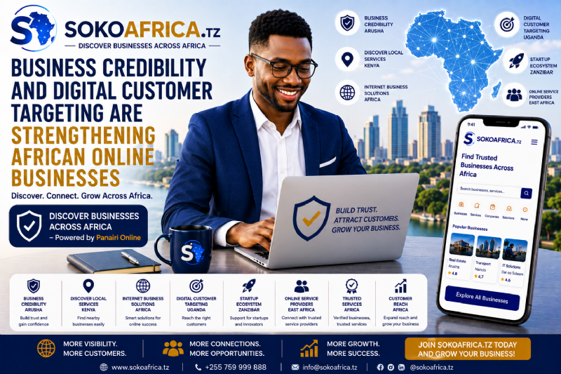 Local Business Discovery and Online Branding Are Helping African Companies Reach More CustomersDiscover, Businesses Across Africa – Powered by Panairi Online